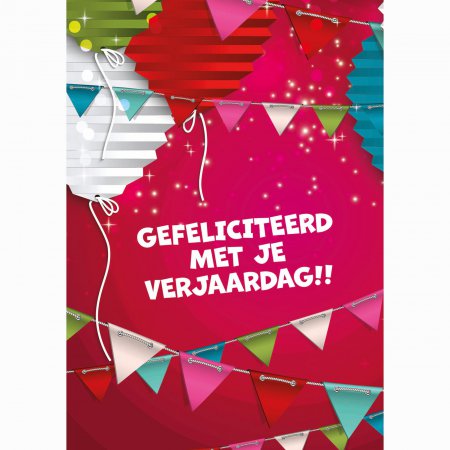 Verjaardag Gefeliciteerd Vlaggetjes