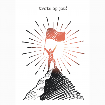 Compliment Trots op jou