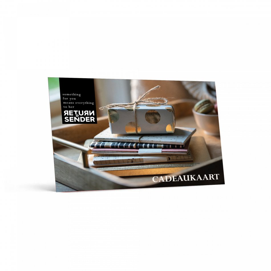 Return 2 Sender Giftcard 10 euro