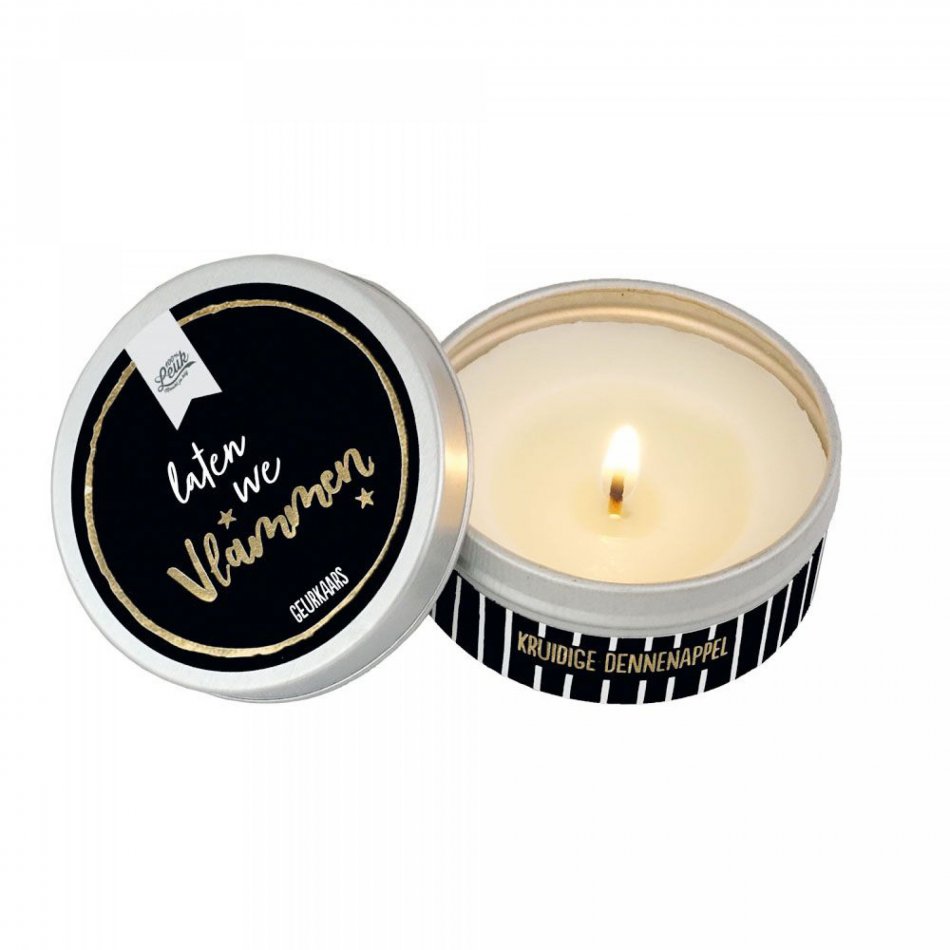 Geurkaars - Laten we vlammen