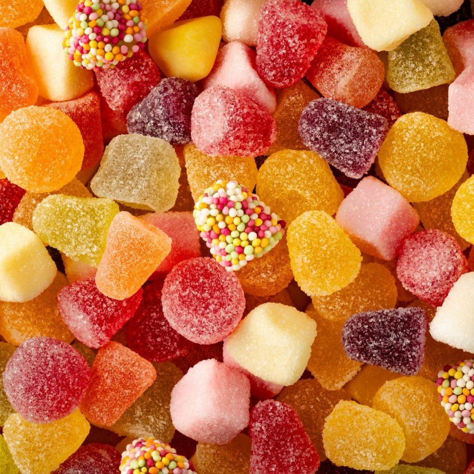 Gefeliciteerd snoepjes