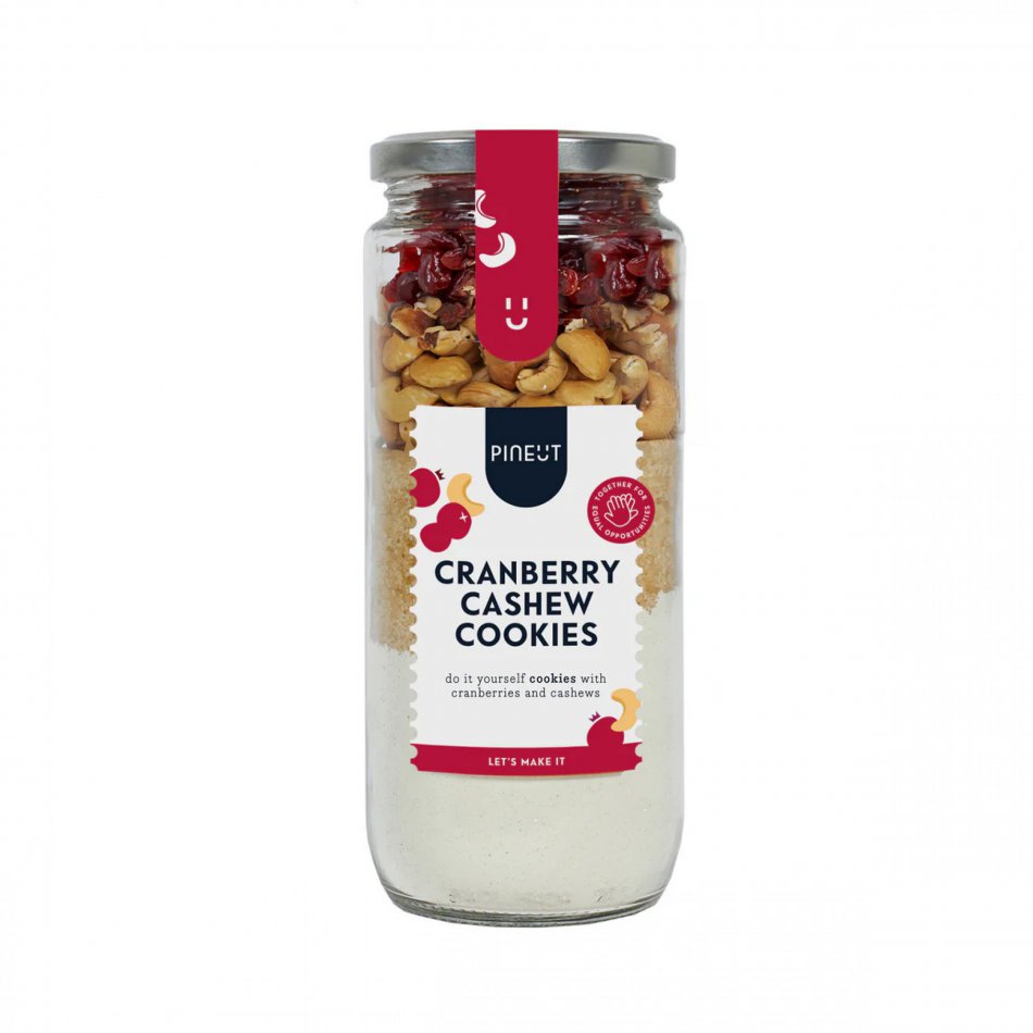 Pineut Cookies jar Cranberry Cashew Cookies